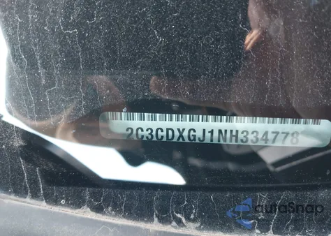 2022 Dodge Charger Scat Pack z USA, uszkodzony, nr VIN 2C3CDXGJ5NH194380